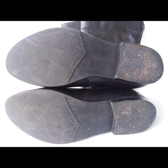 Blakely Black Leather Riding Boots 7 wide - Picture 11 of 11